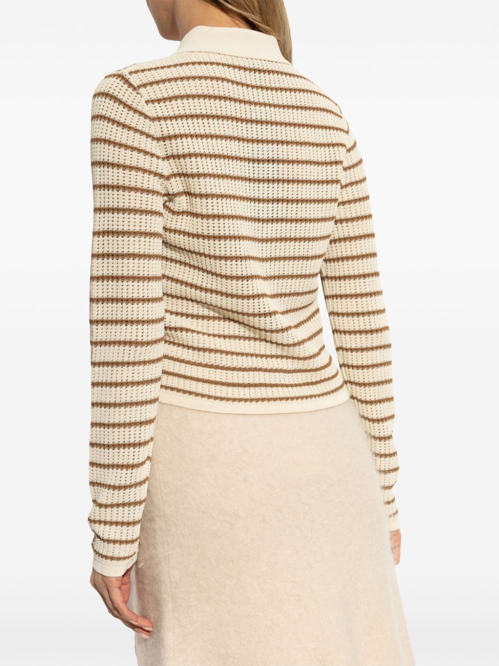 The Knit Rib polo top - 4