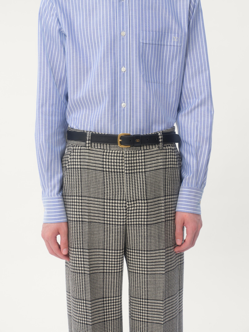 Valentino VLOGO SIGNATURE BELT IN SHINY CALFSKIN 25 MM outlook