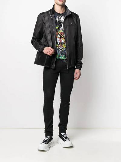 PHILIPP PLEIN reversible bomber jacket outlook