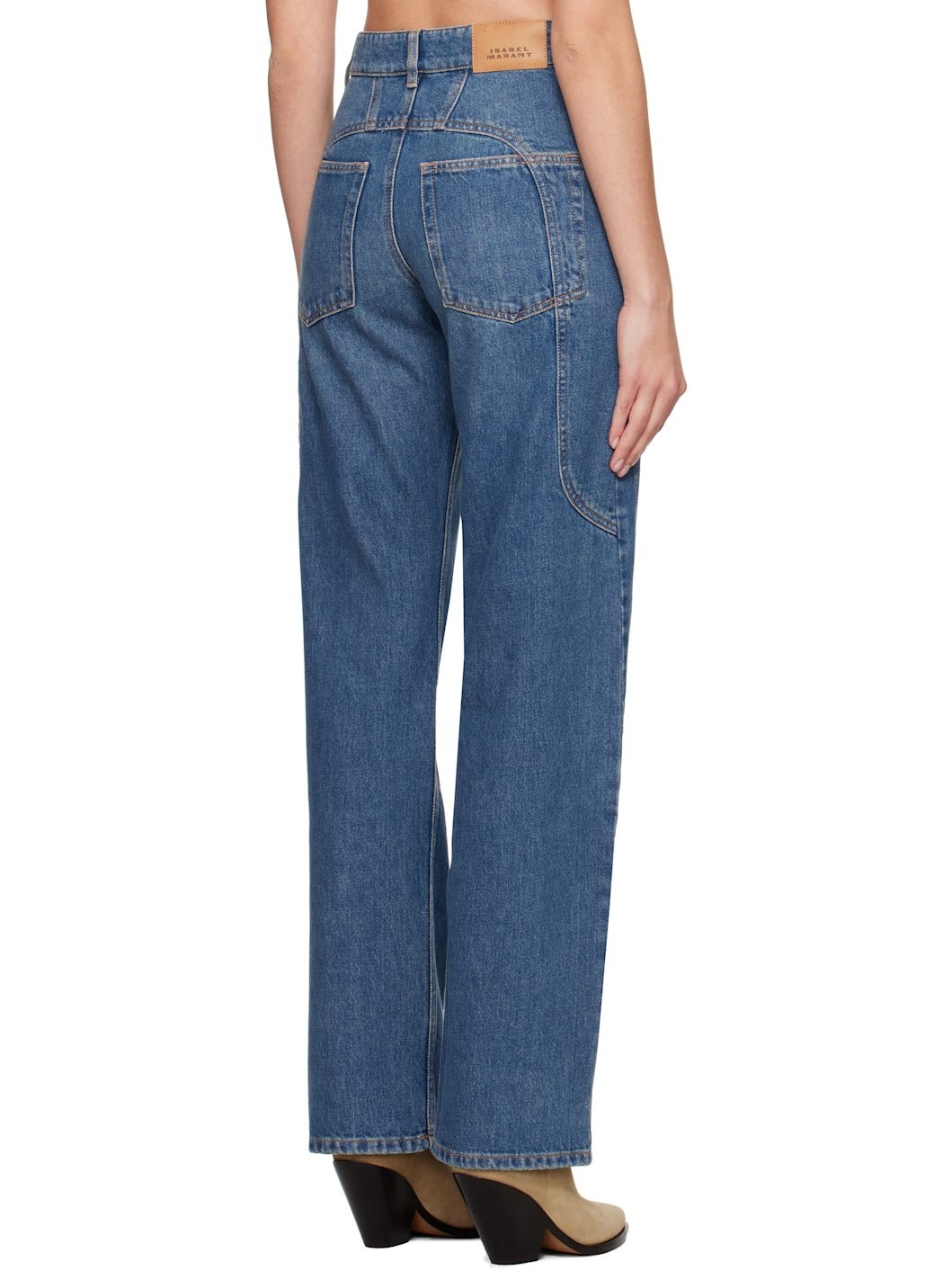 Blue Betiane Jeans - 3