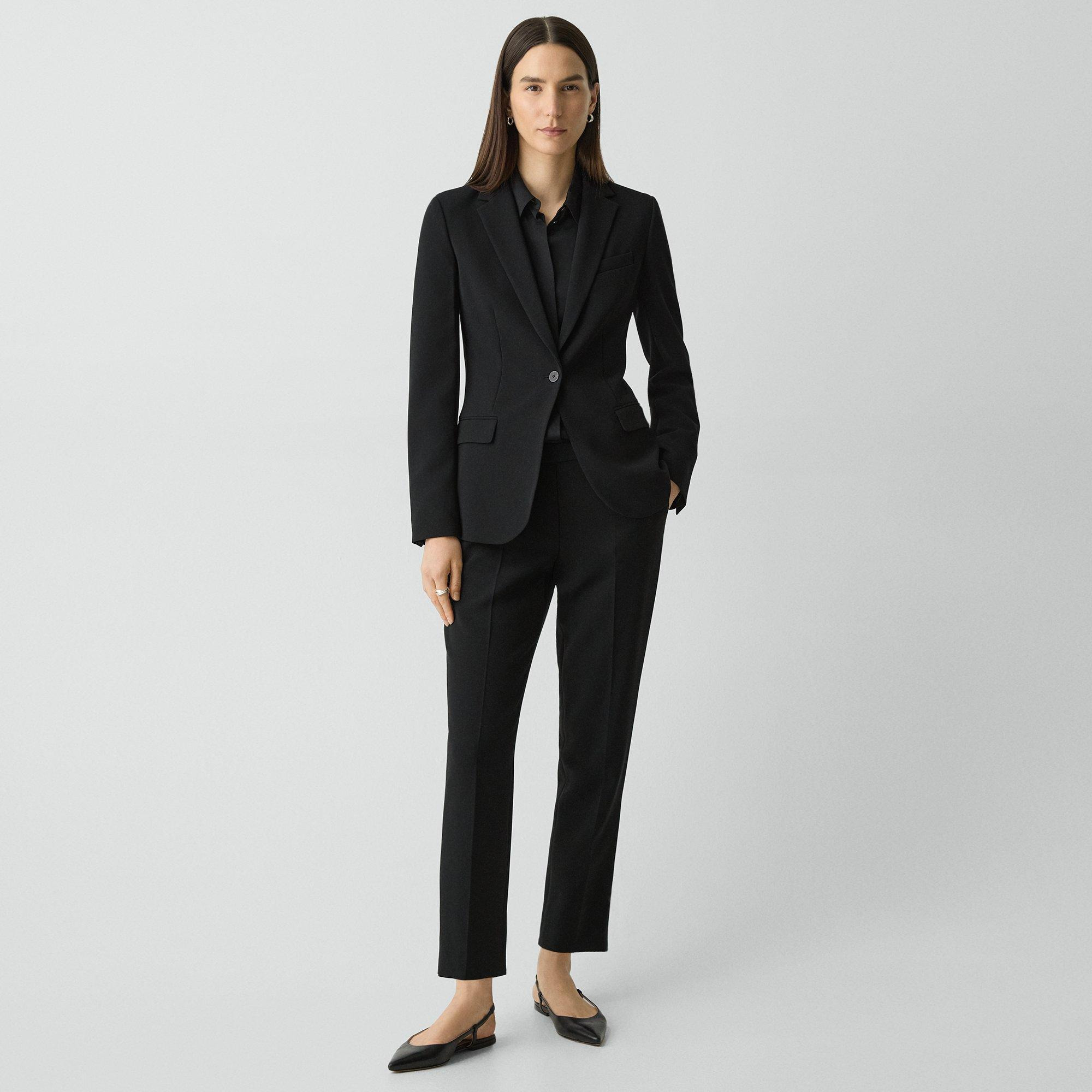 Staple Blazer in Admiral Crepe - 6