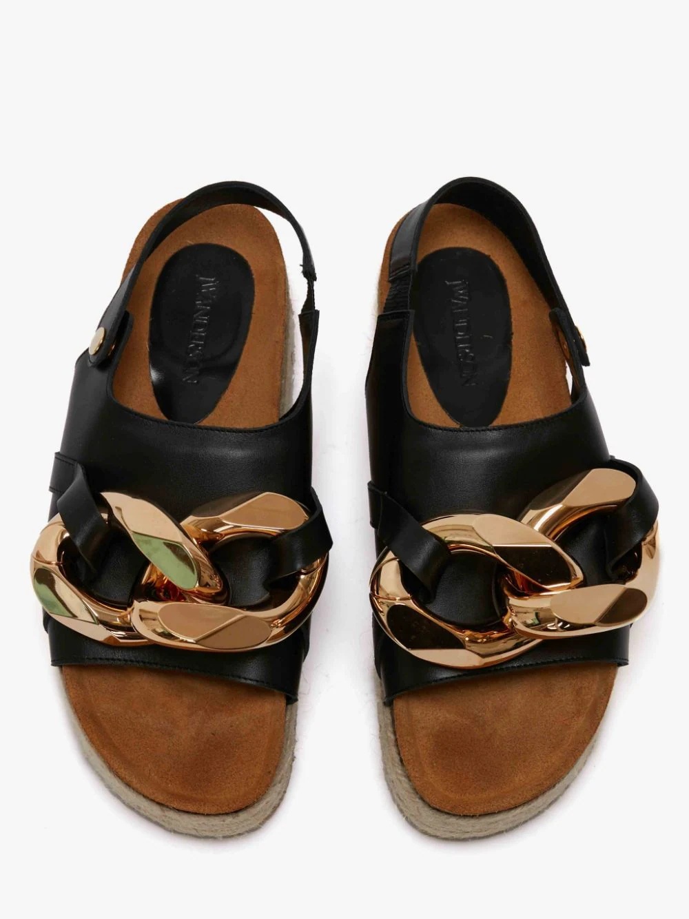 WOMEN'S CHAIN PLATFORM SANDALS - 5