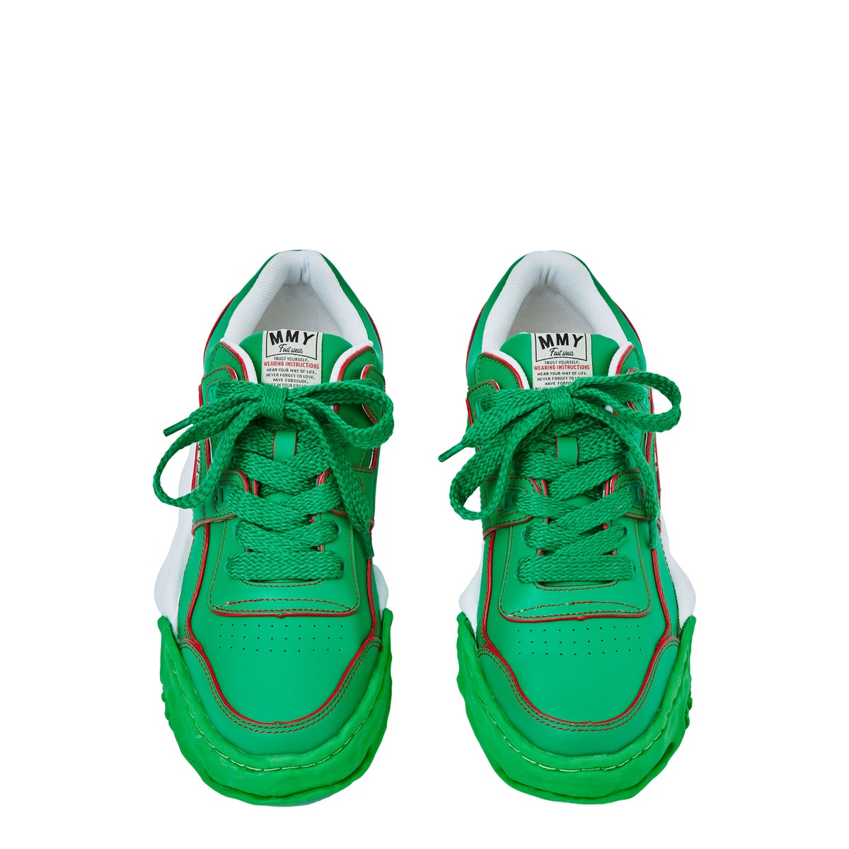 PARKER LOW TOP SNEAKERS (GREEN) - 4