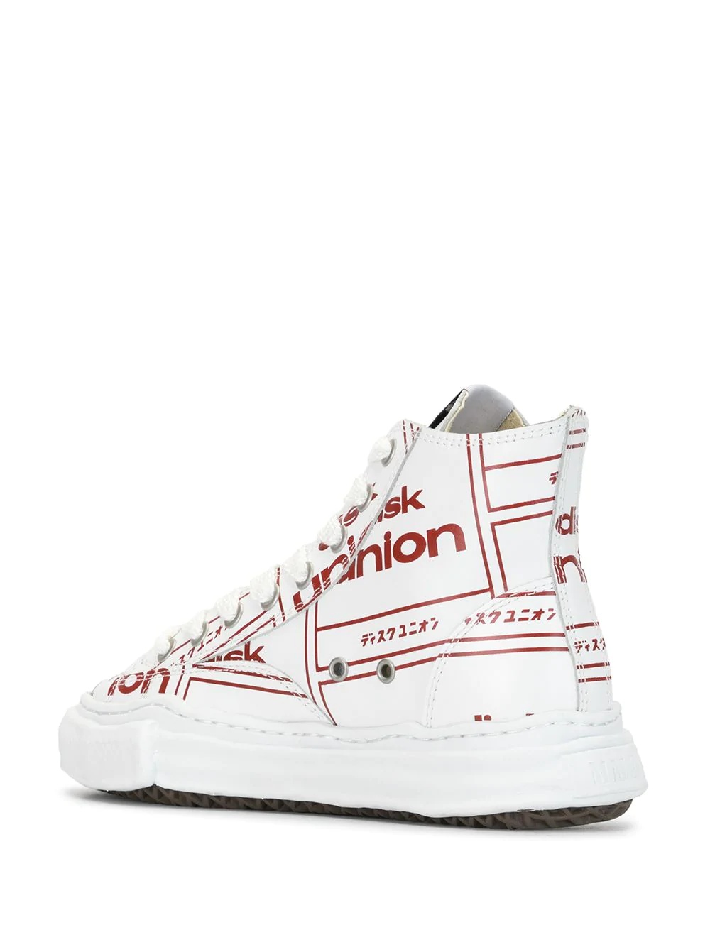 'Disc Union' high-top sneakers - 3