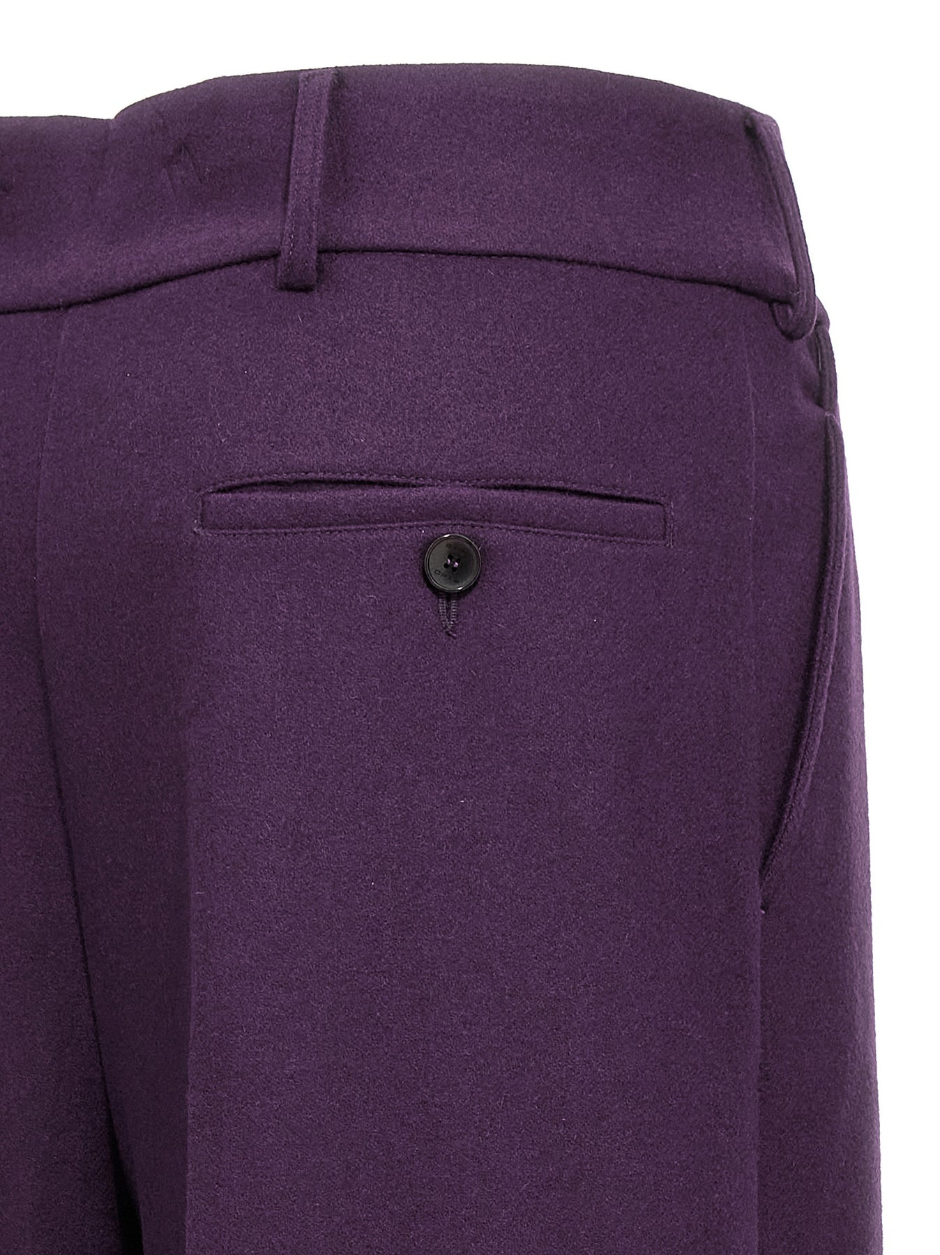 Wool Pants Purple - 4