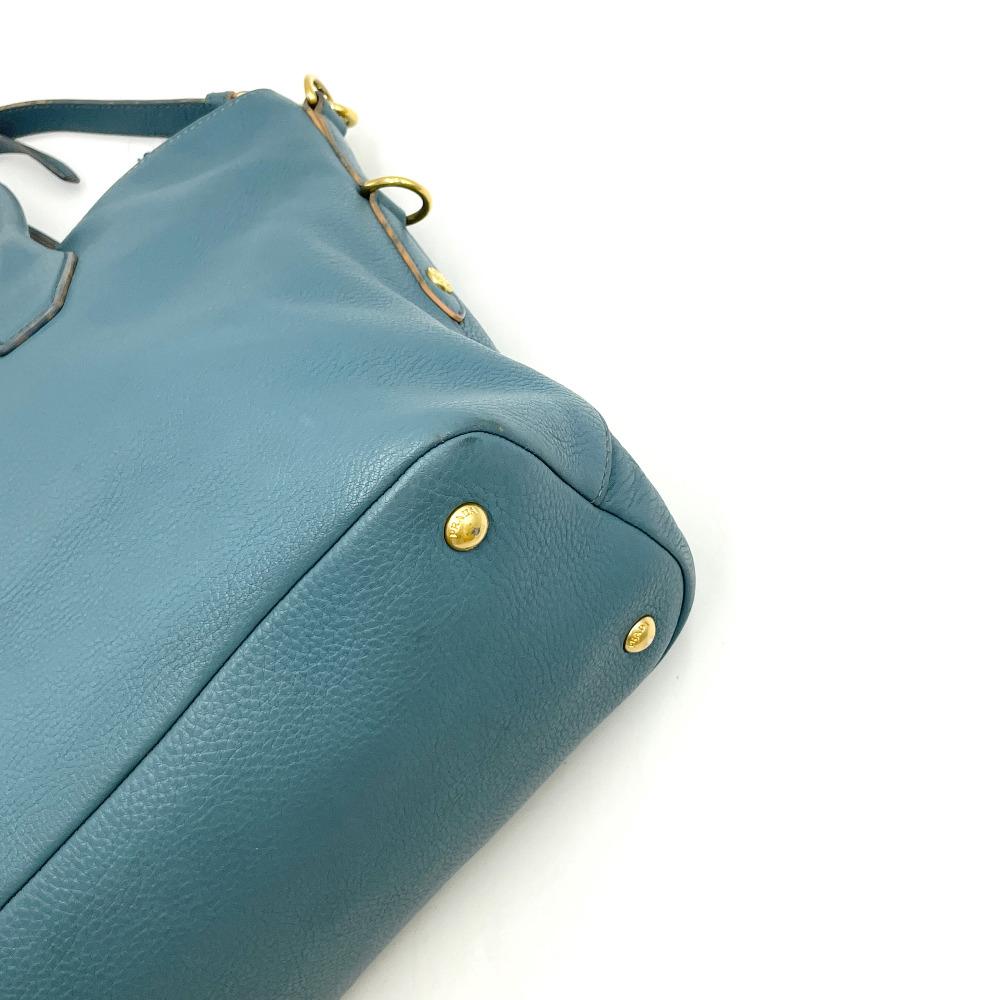 Prada Sky Blue Two Way Bag - 9
