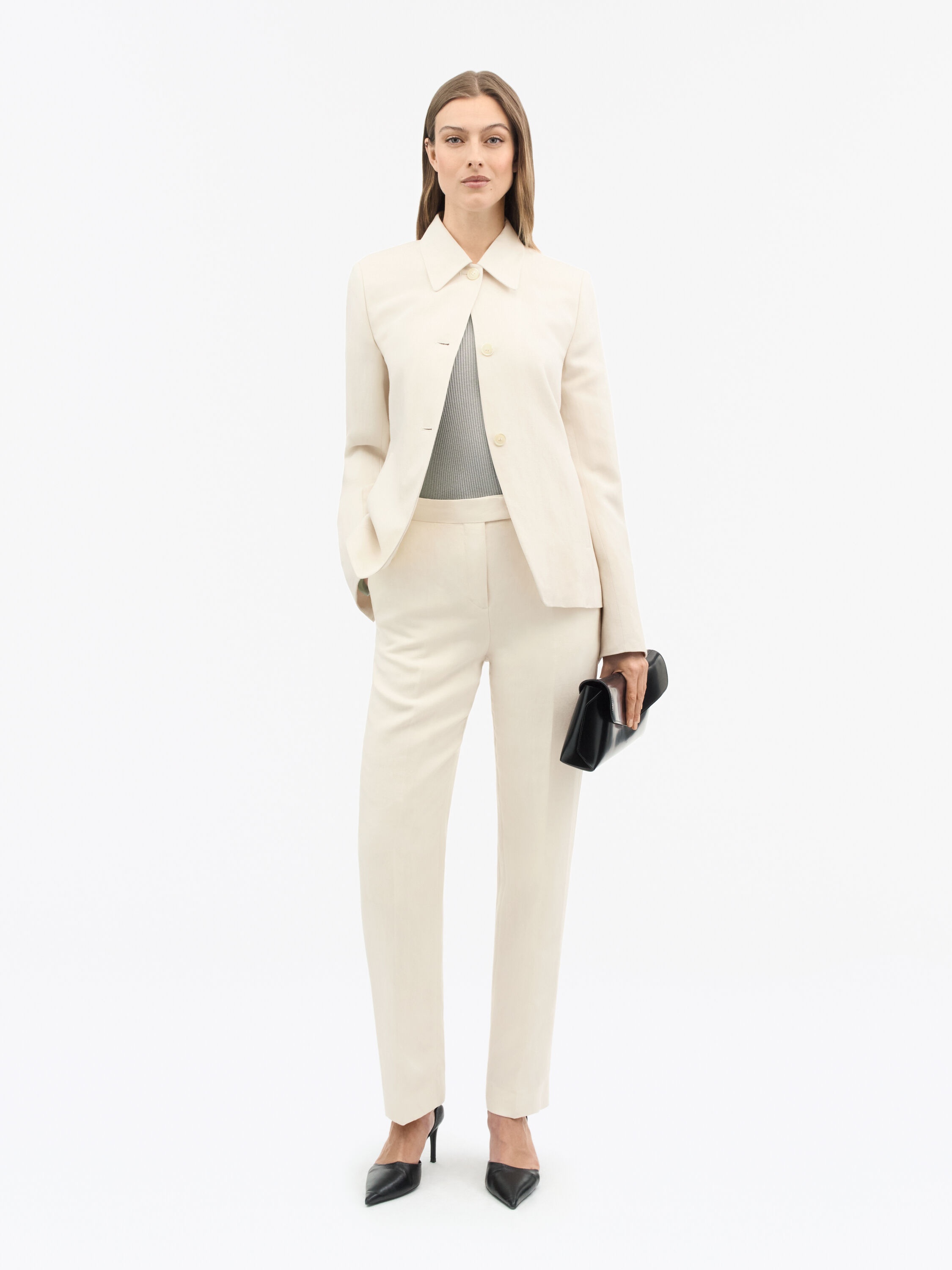 Faye Mid-Rise Trousers - 2