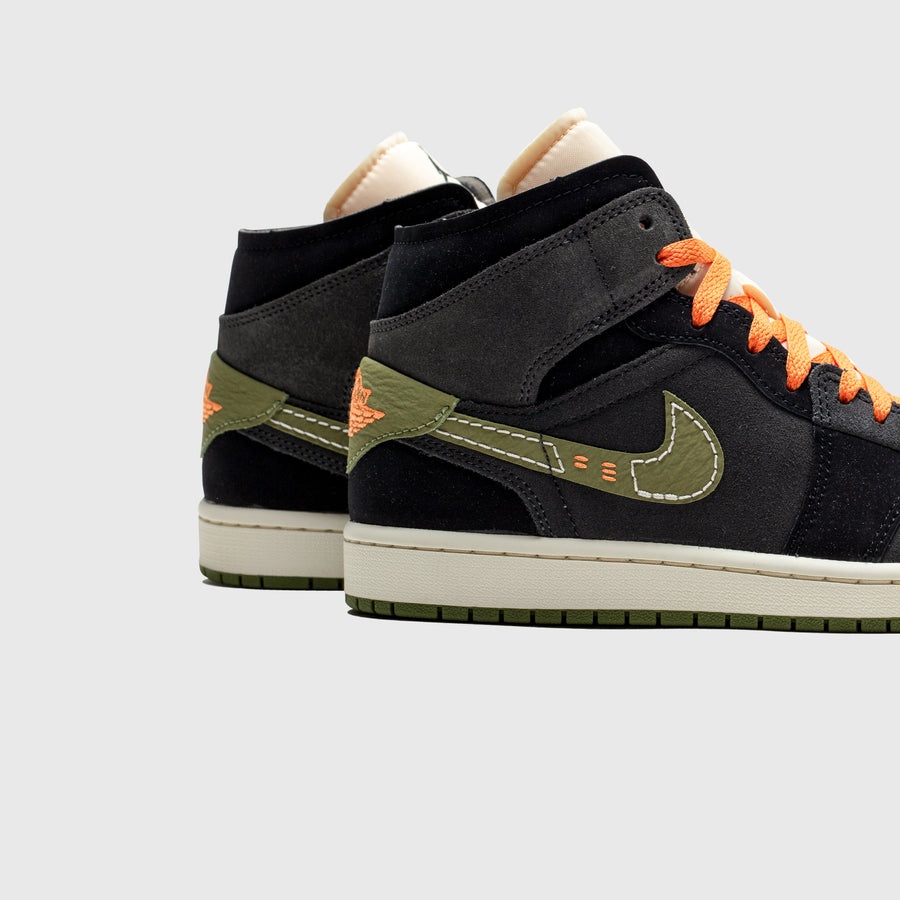 AIR JORDAN 1 MID SE CRAFT "SKY LIGHT OLIVE" - 5