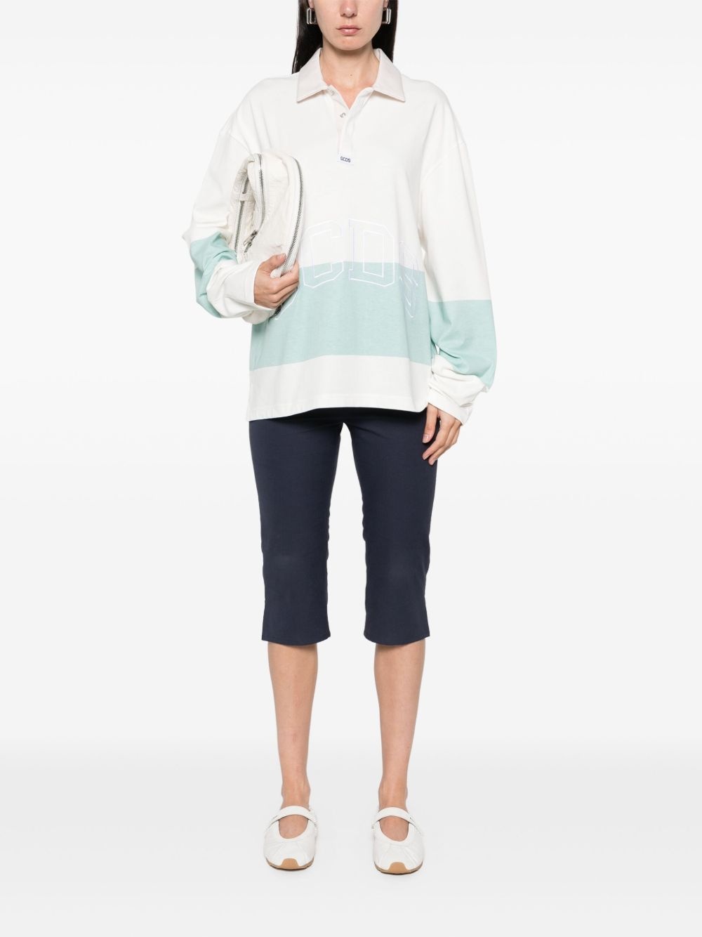 lounge logo polo shirt - 3