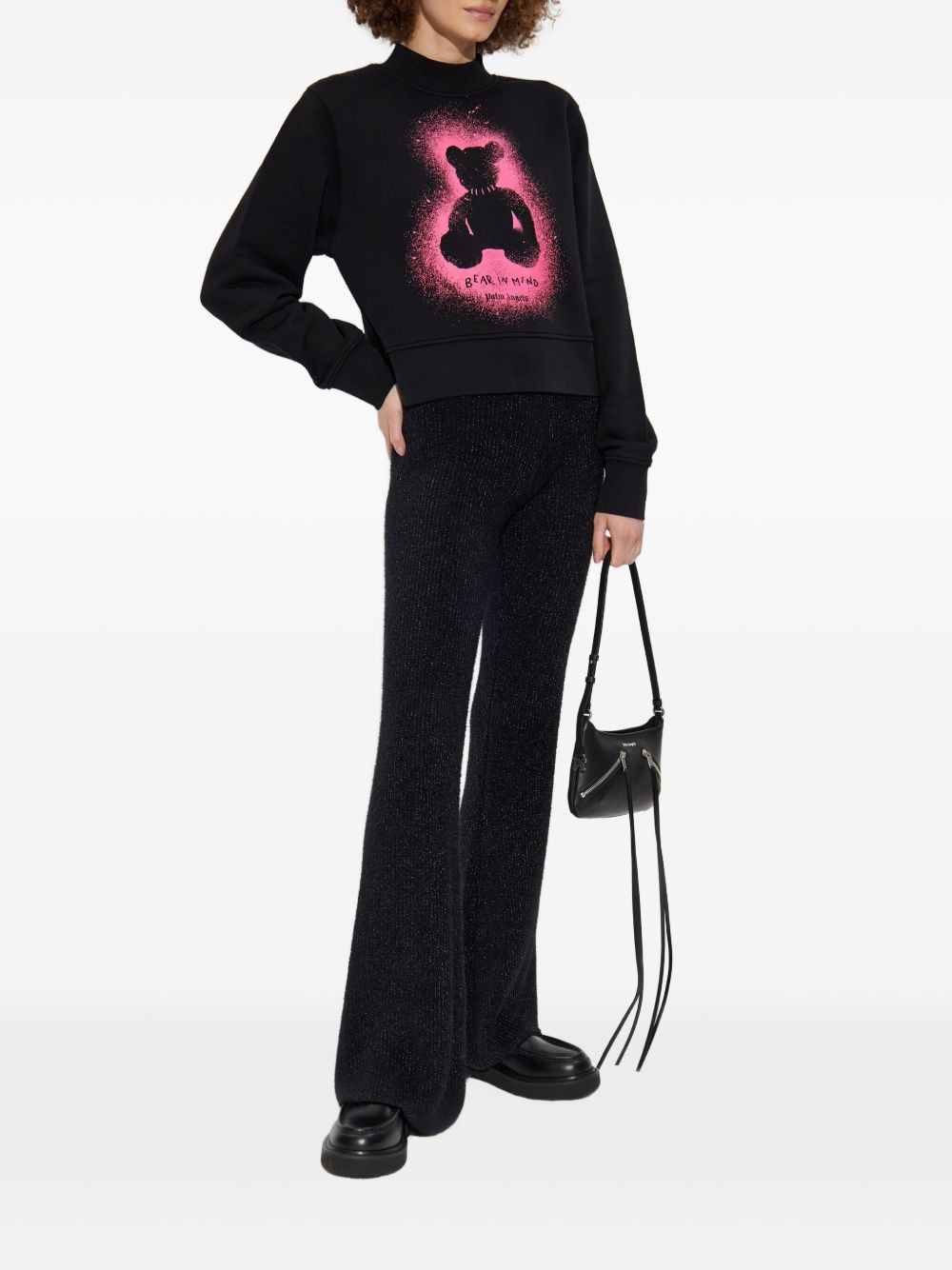 bear spray-paint sweatshirt - 2