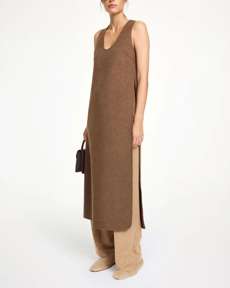 BY MALENE BIRGER FLORENCE MAXI WOOL DRESS outlook