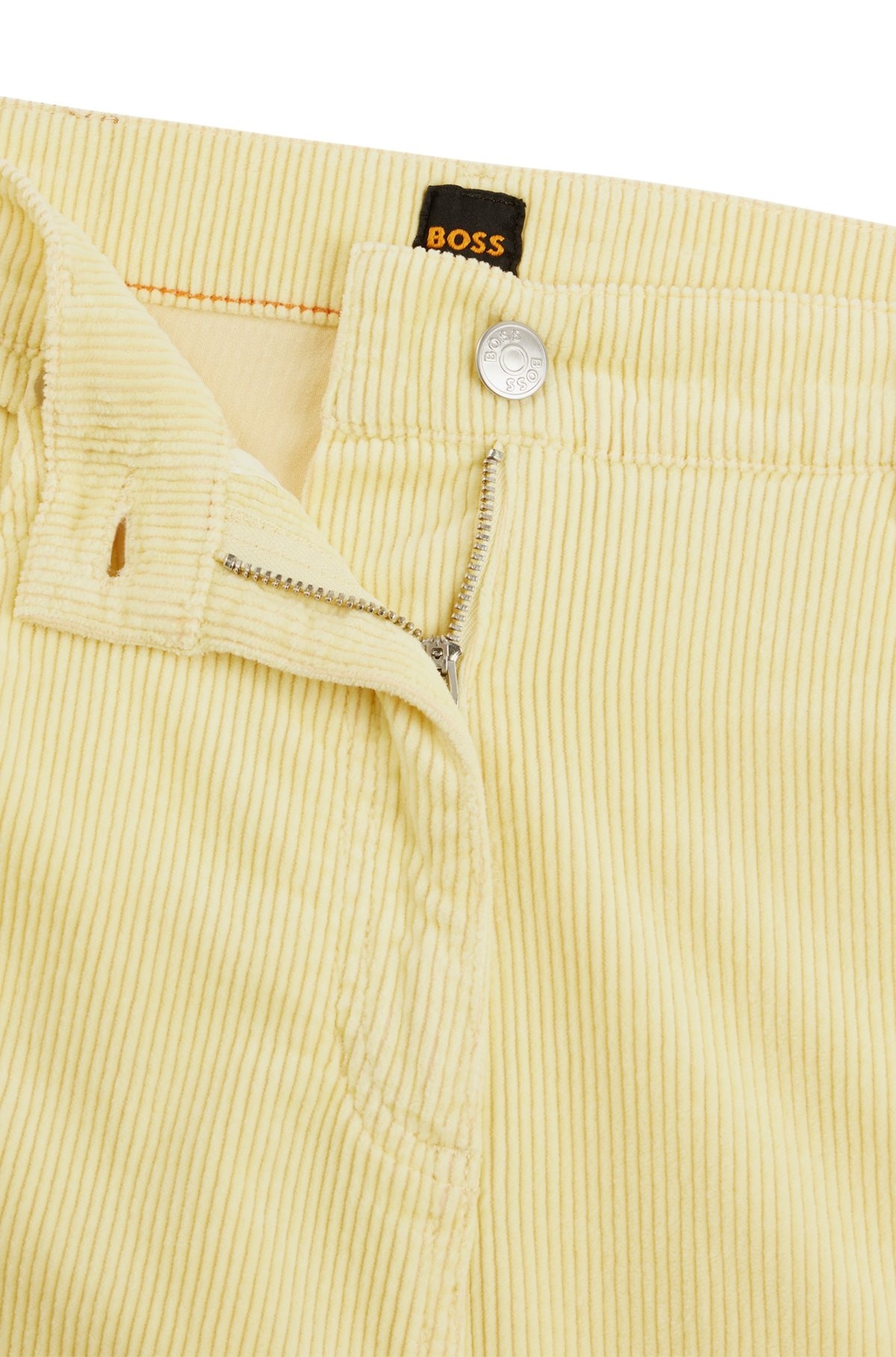 REGULAR-FIT TROUSERS IN CORDUROY - 6