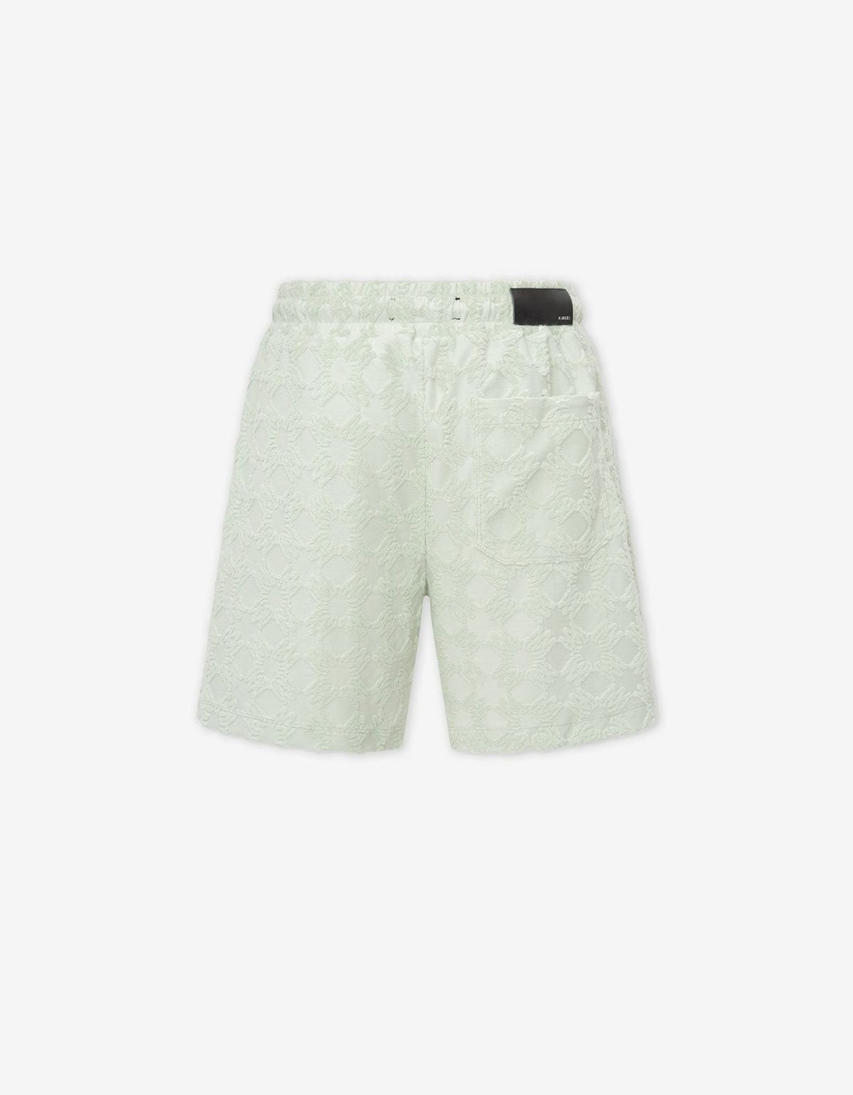 Amiri Green MA Quad Towelling Shorts - 2