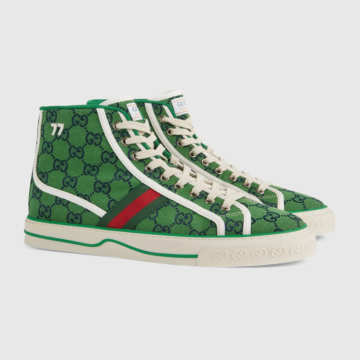 Men's Gucci Tennis 1977 GG Multicolor high-top - 2