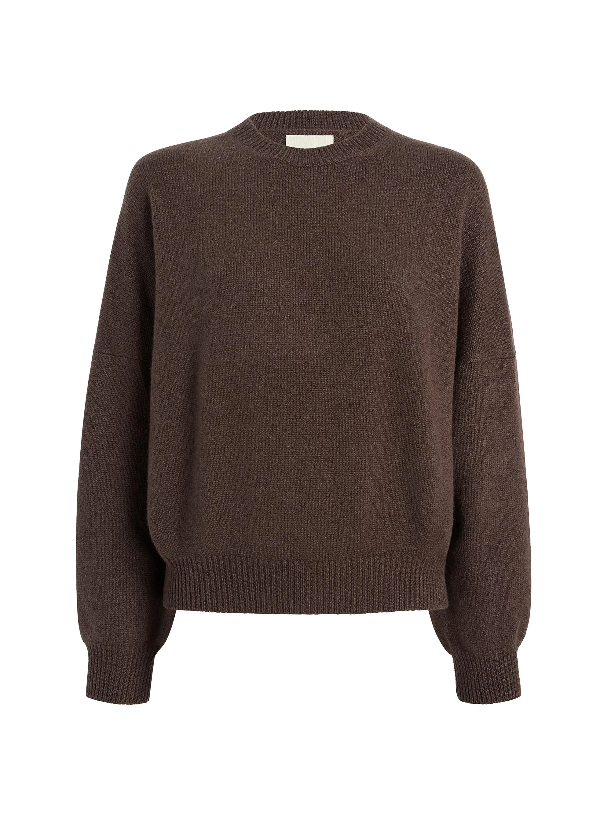 Women's Margaux Cashmere Oversized Sweater - Coffee - 1