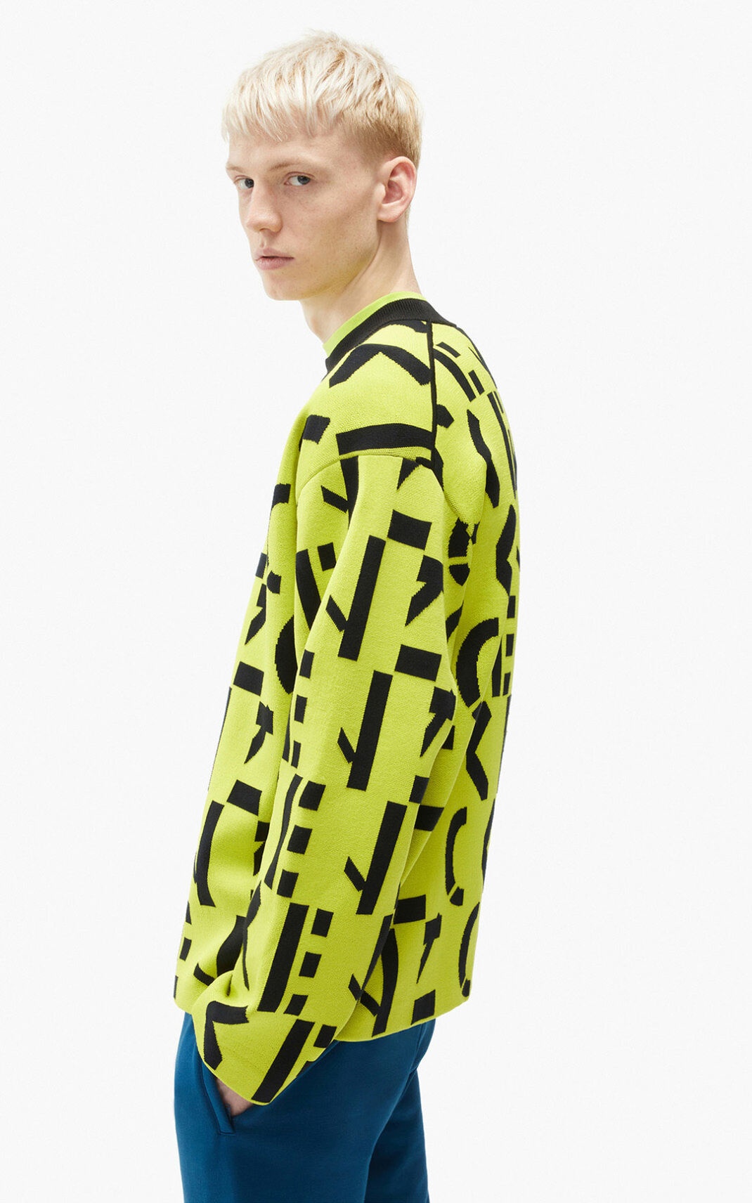 KENZO Sport oversize monogram jumper - 4