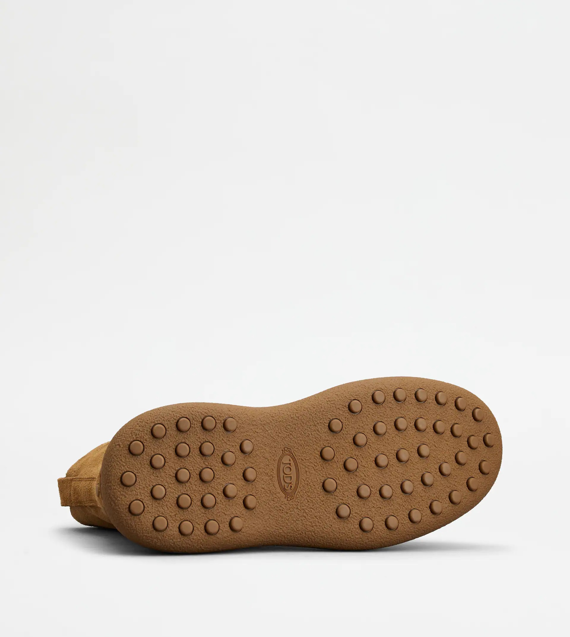 TOD'S W. G. LACE-UP ANKLE BOOTS IN SUEDE - BROWN - 5