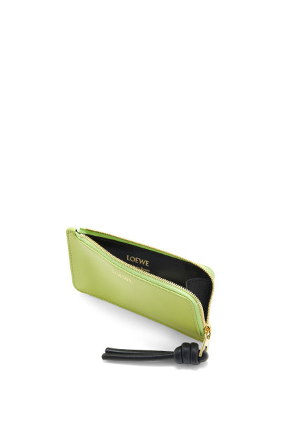 Loewe Knot coin cardholder in shiny nappa calfskin outlook
