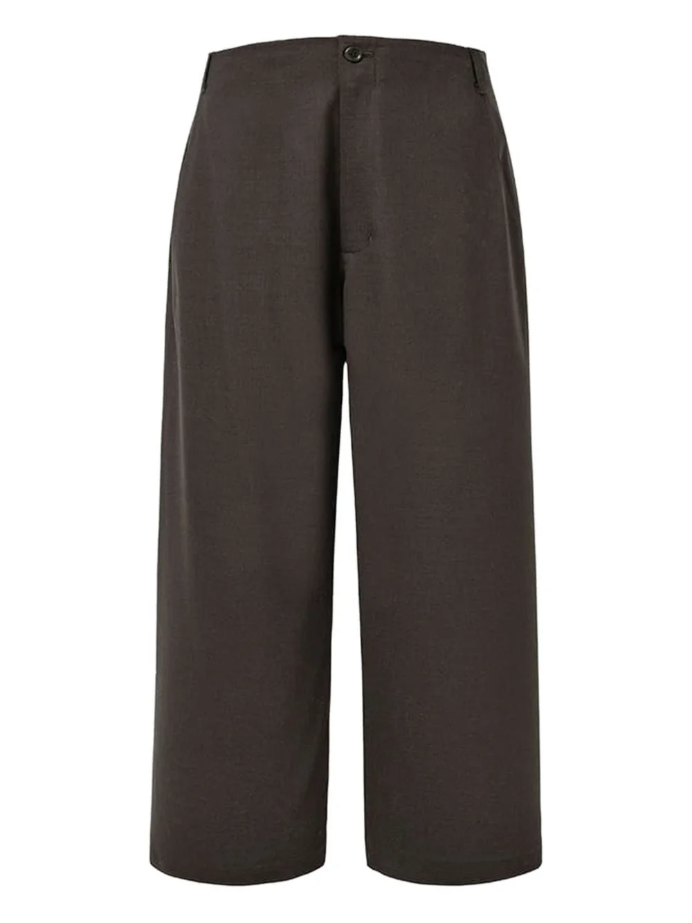 wool wide-leg trousers - 1