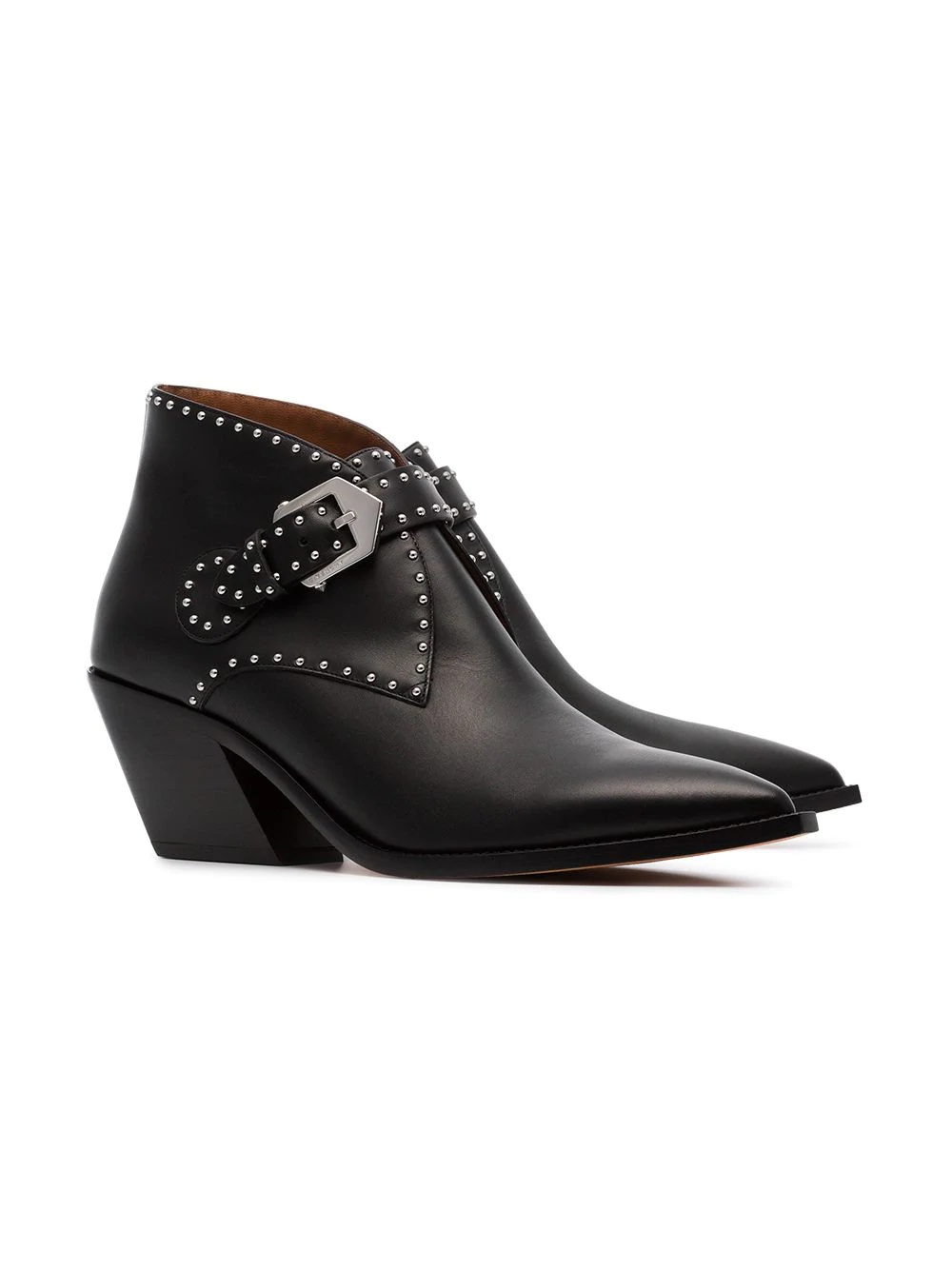 Elegant 60mm studded ankle boots - 3