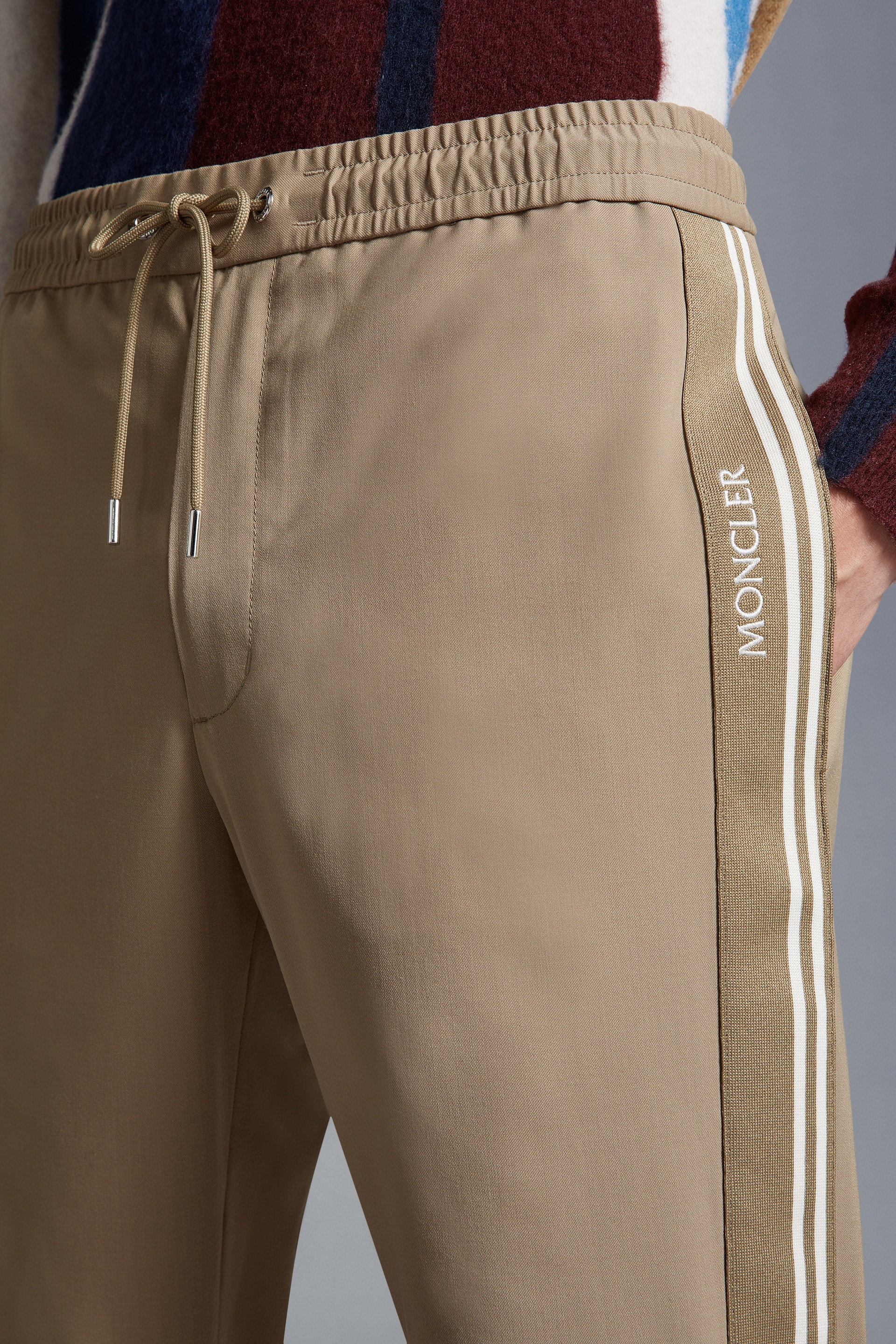 Wool Gabardine Jogging Pants - 4