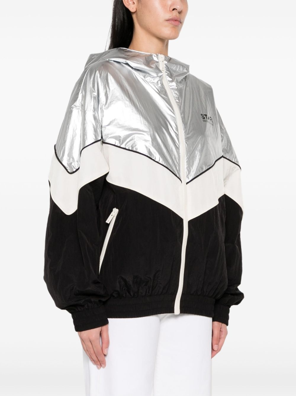 Letizia hooded windbreaker jacket - 3