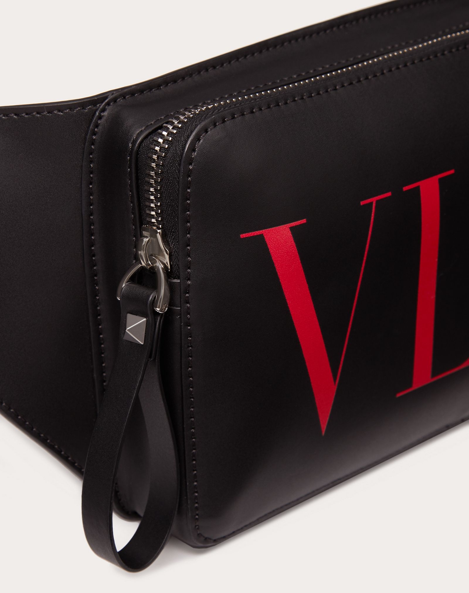 VLTN Leather Belt Bag - 5