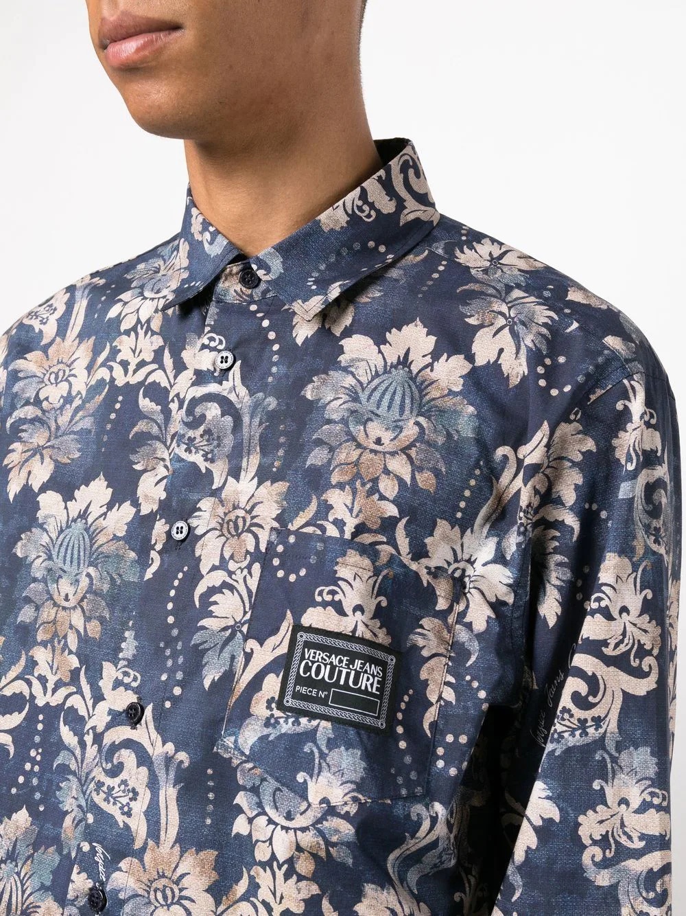 graphic-print long-sleeve shirt - 5