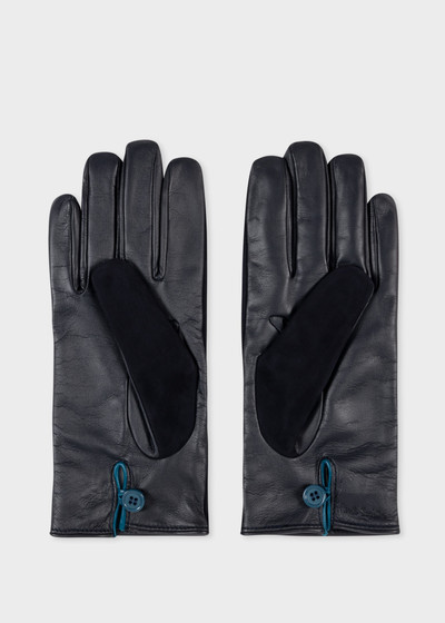 Paul Smith Leather Contrast Gloves outlook