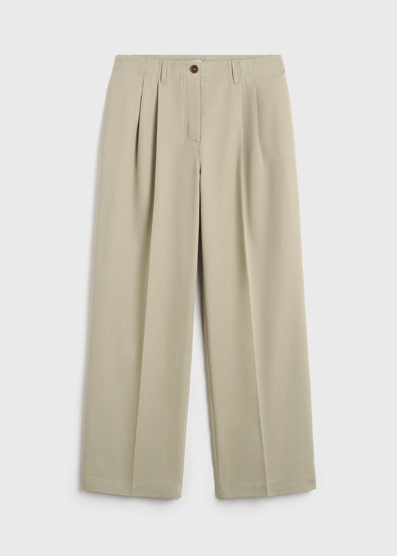 Relaxed chino trousers desert - 1