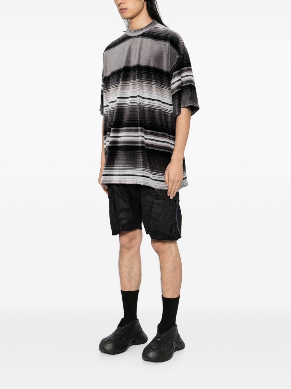 striped T-shirt - 4