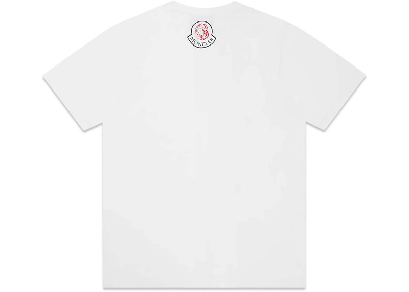 Moncler Moncler x Billionaire Boys Club Logo T-shirt Silk White outlook