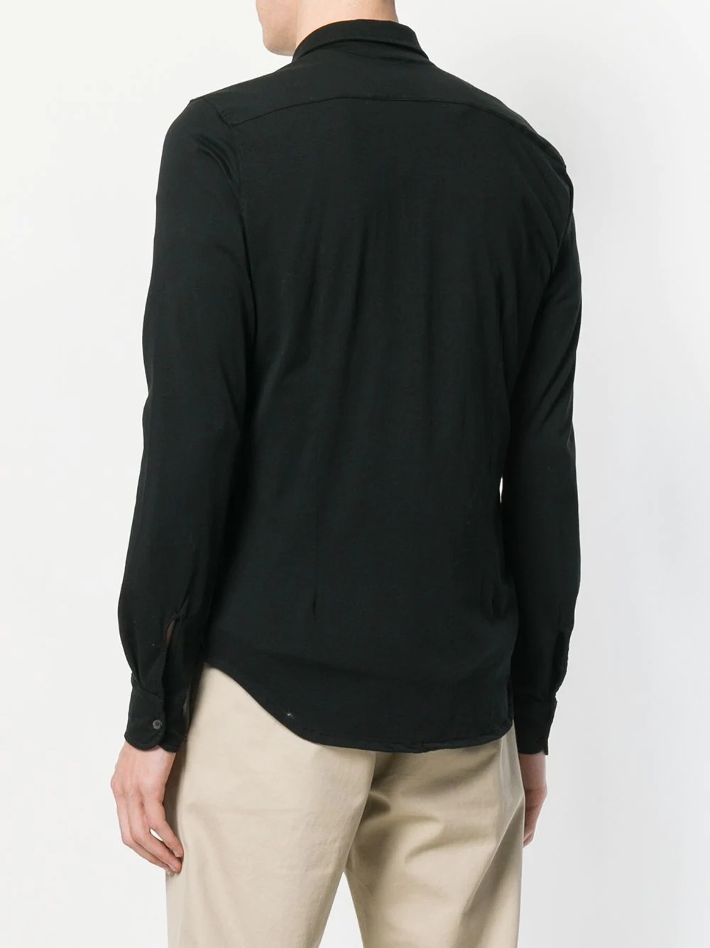 fitted long sleeved shirt - 4