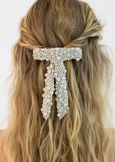 Jennifer Behr Donna Pearl Bow Barrette outlook