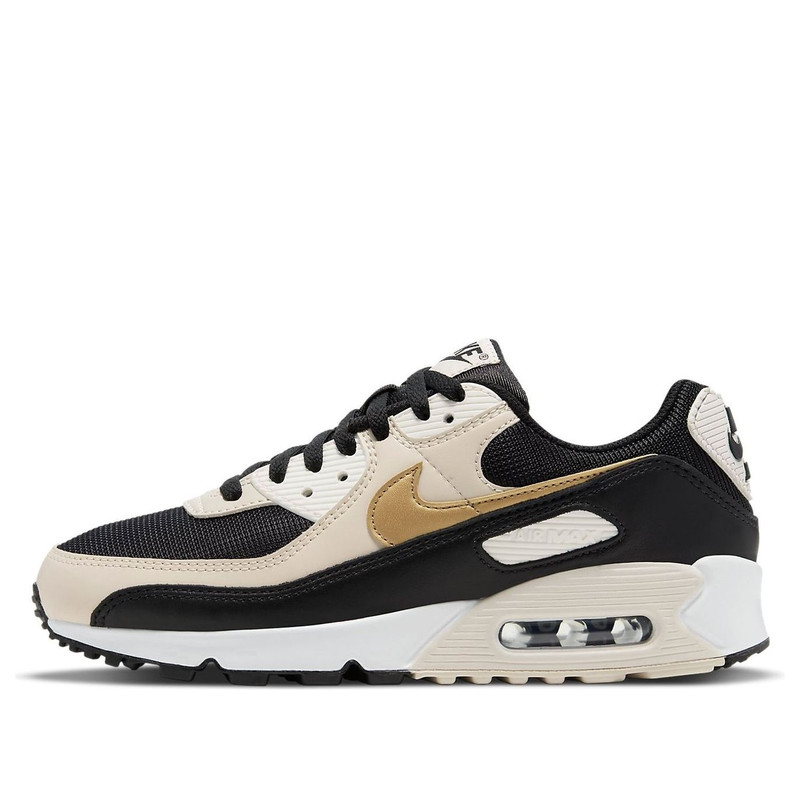 (WMNS) Nike Air Max 90 'Black Metallic Gold' DB9578-001 1