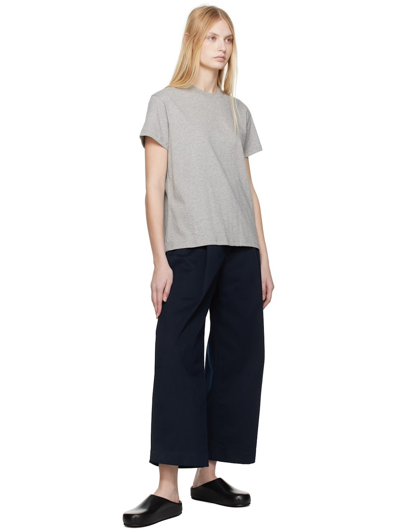 Studio Nicholson Gray Marine T-shirt outlook