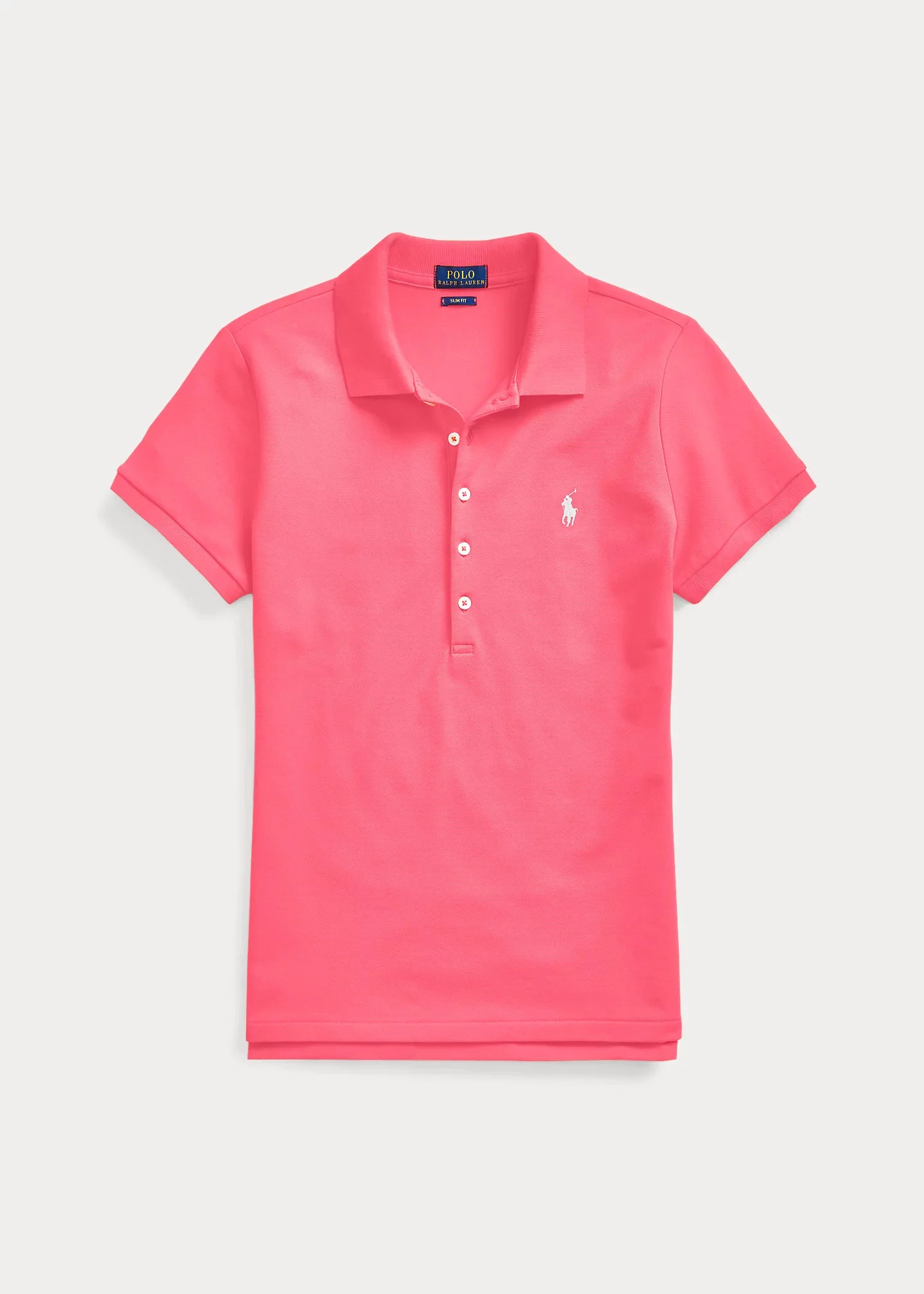 Slim Fit Stretch Polo Shirt - 1