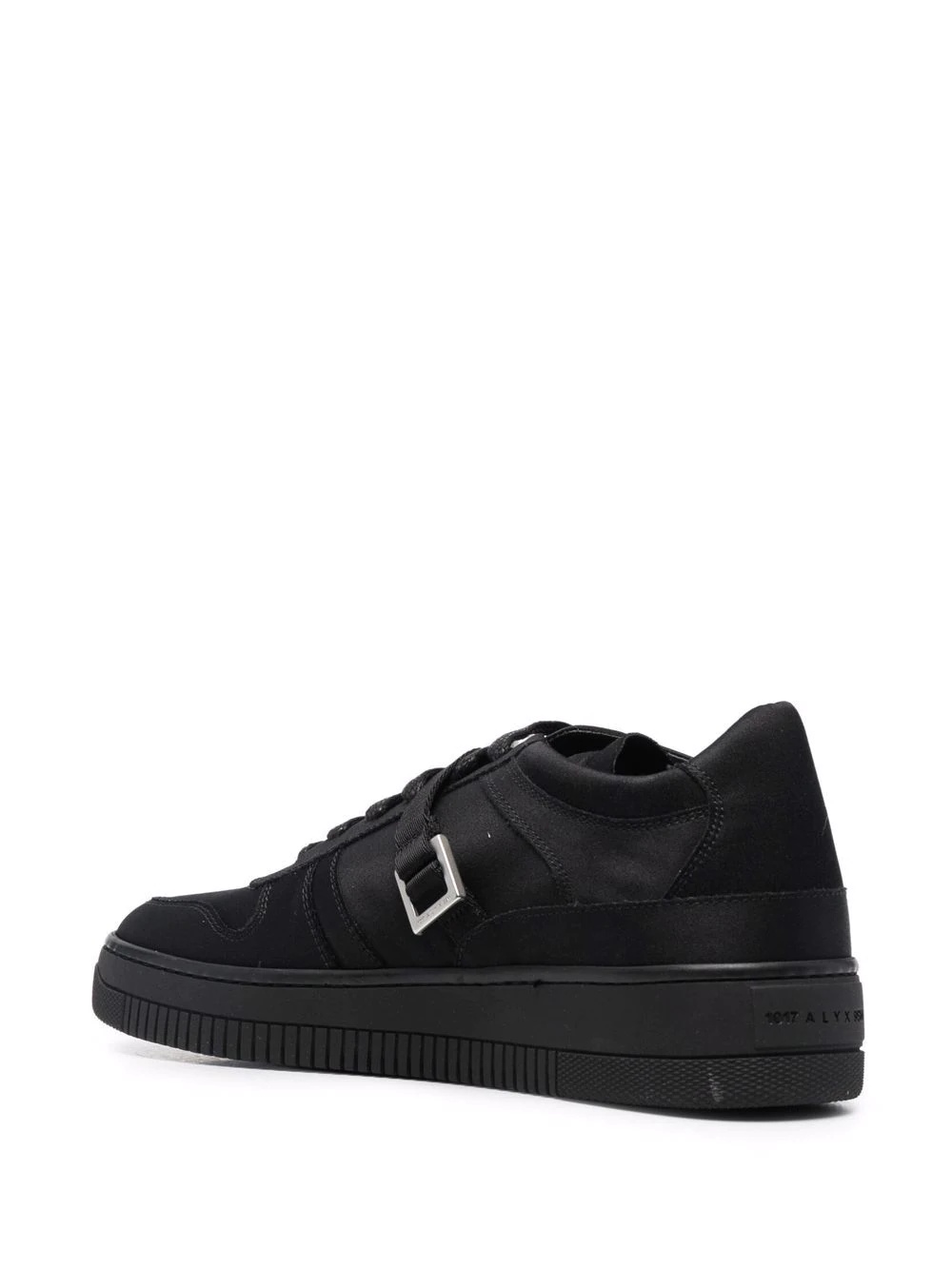 slide-buckled low-top sneakers - 3