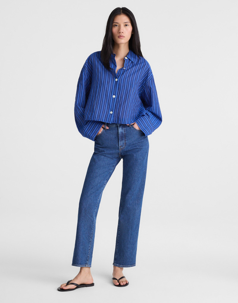 Straight-Hem Shirt 3