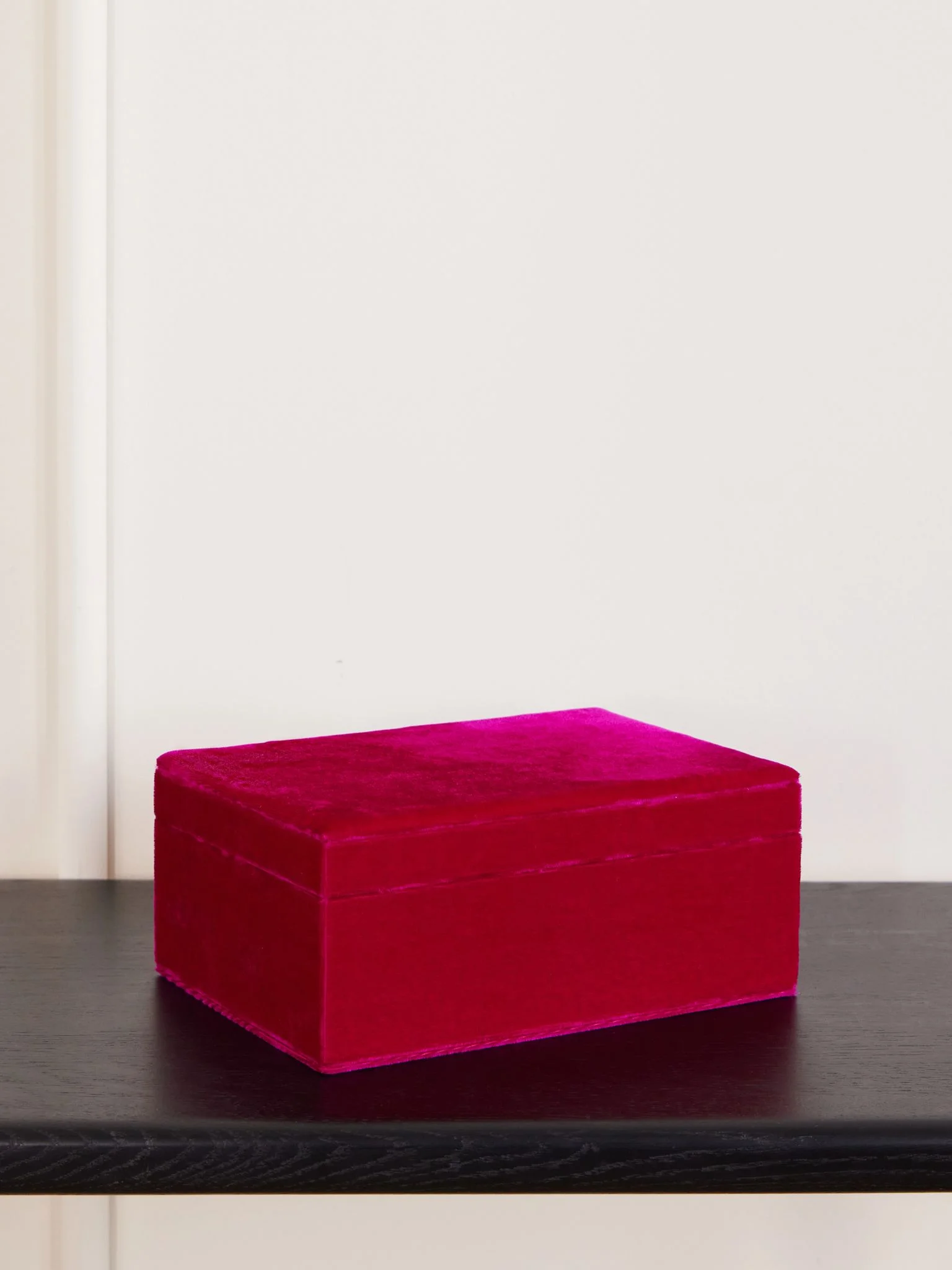 Trésor velvet jewelry box Red - 1