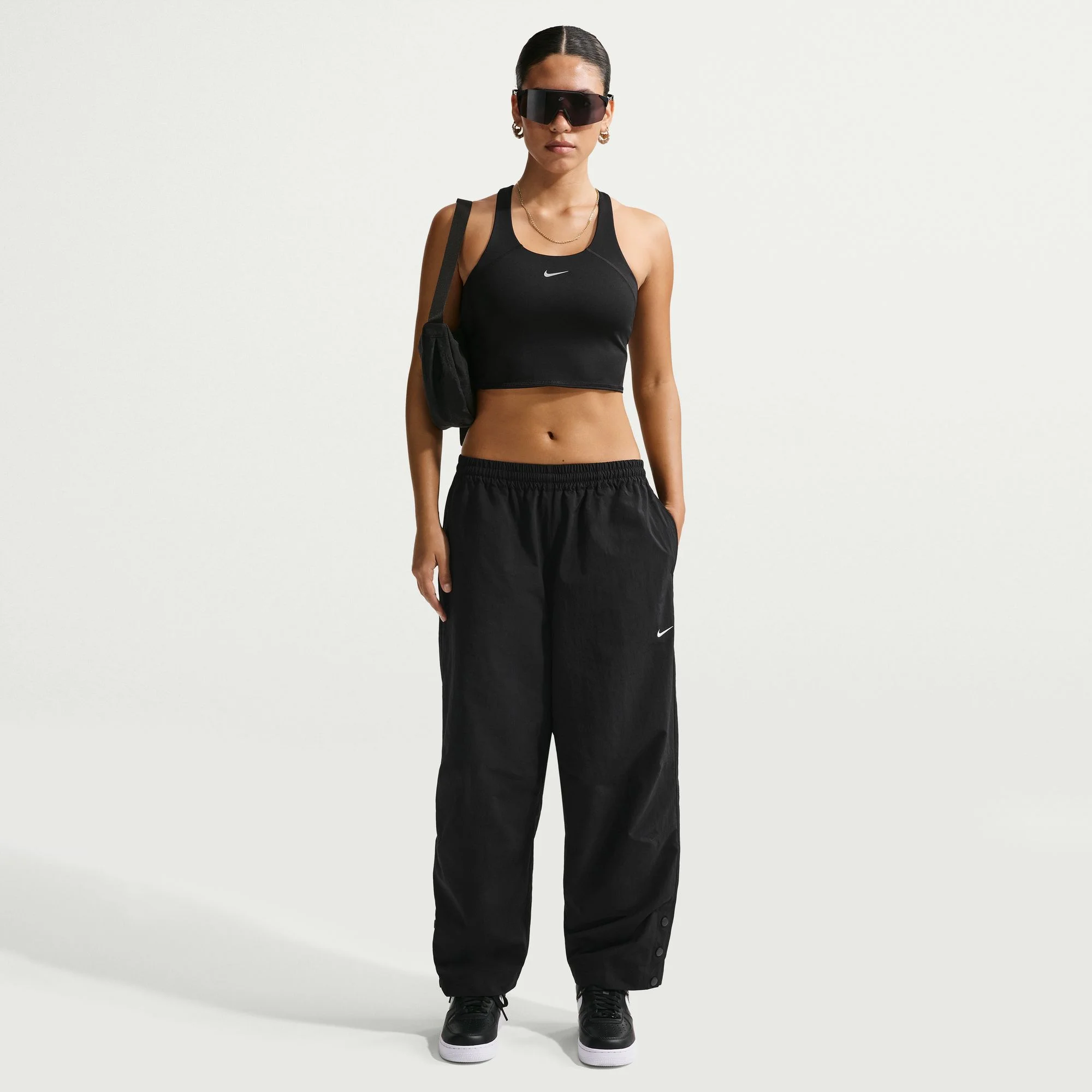 Nike Women's Sportswear Oversized High-Waisted Woven Pants - 1