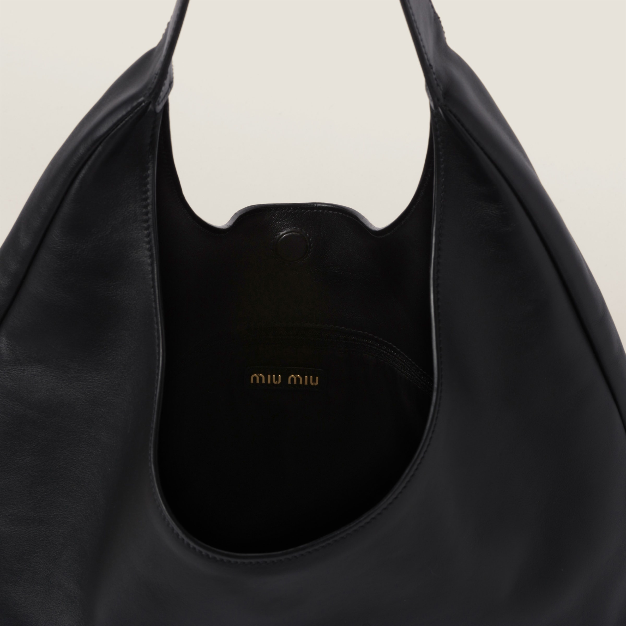 Leather hobo bag - 4