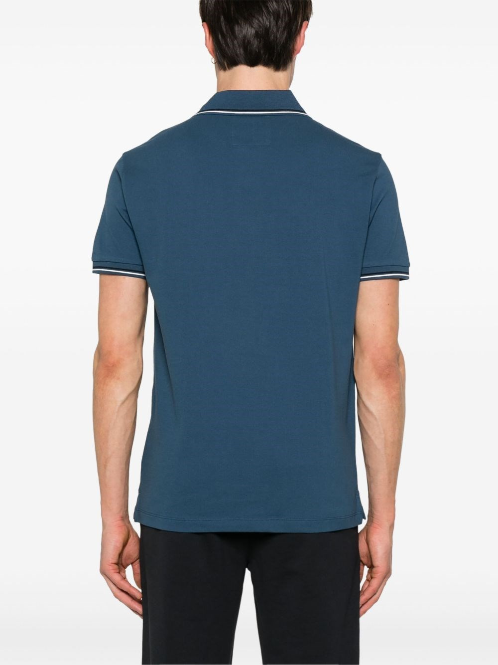 Logo cotton polo shirt - 2