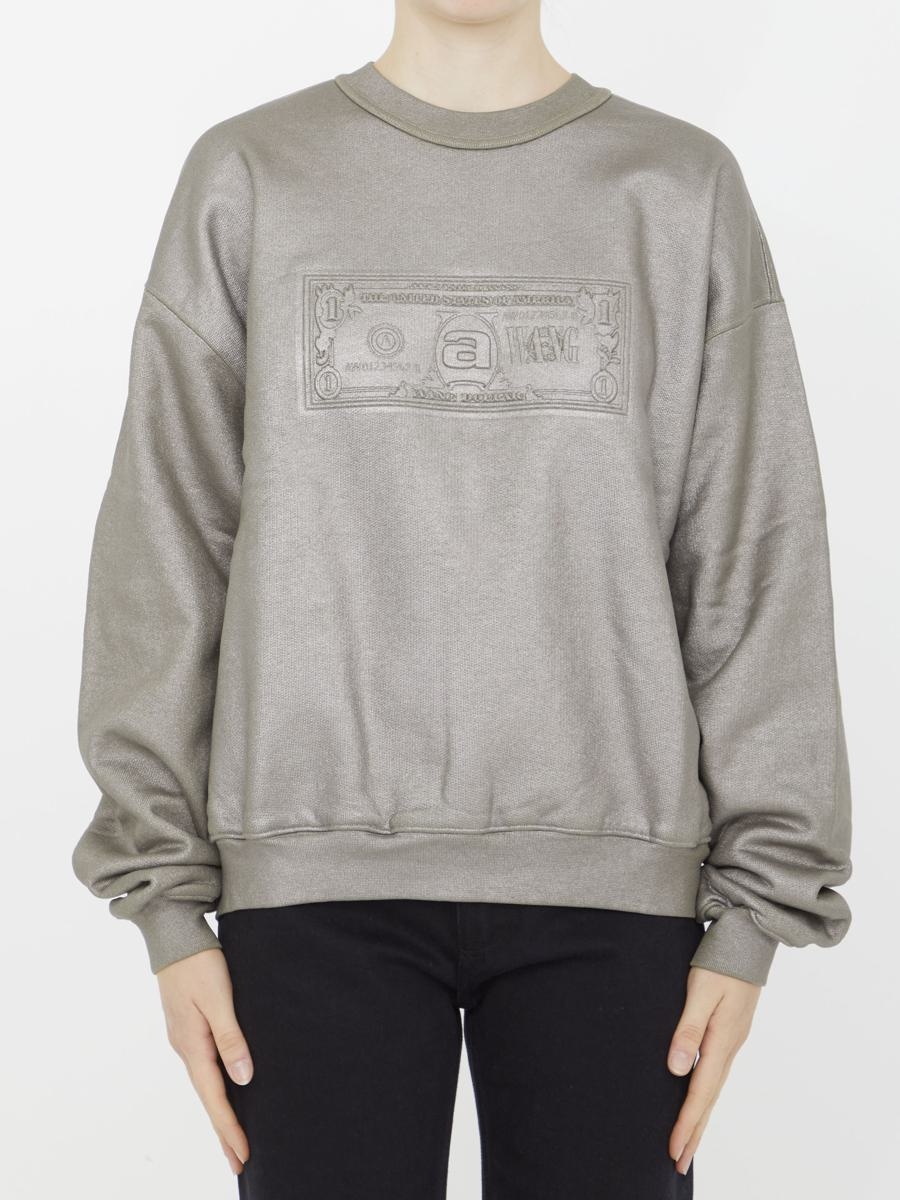 ALEXANDER WANG DOLLAR BILL SWEATSHIRT - 1