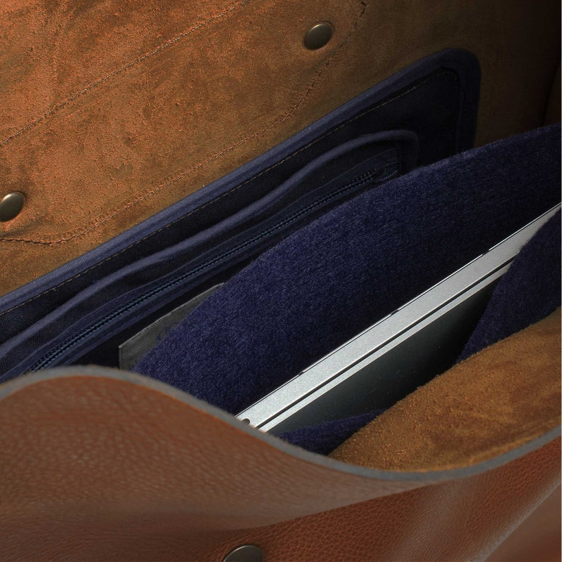 PUNCHO BACKPACK - AMBER BROWN 4