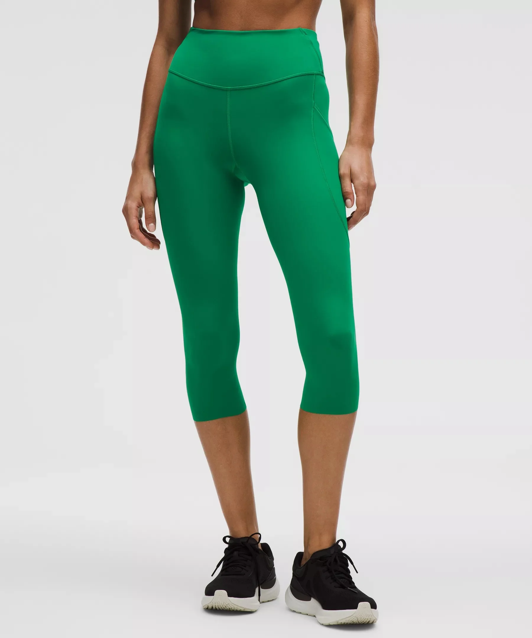 Fast and Free High-Rise Crop 19" *5 Pocket - 1