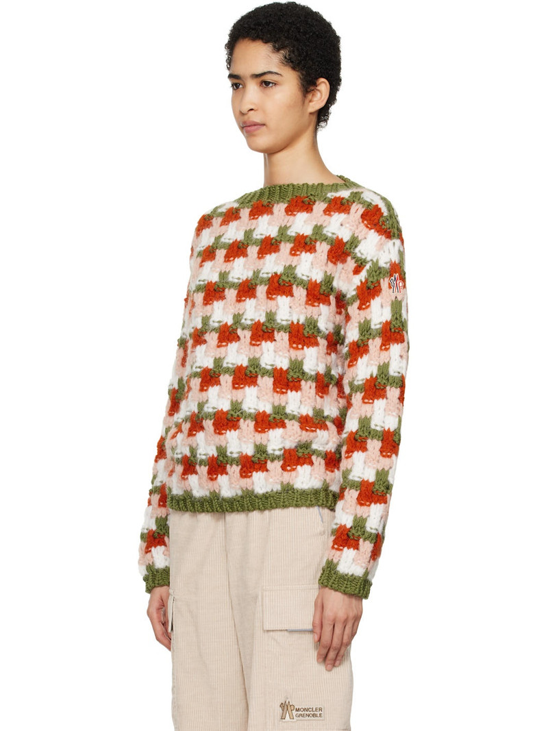 Moncler Grenoble Multicolor Wool & Alpaca Sweater outlook