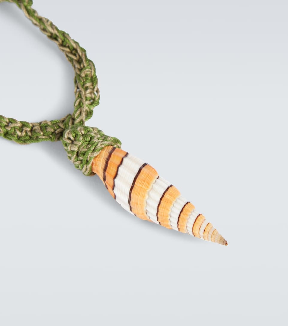 Seashell charm necklace - 4
