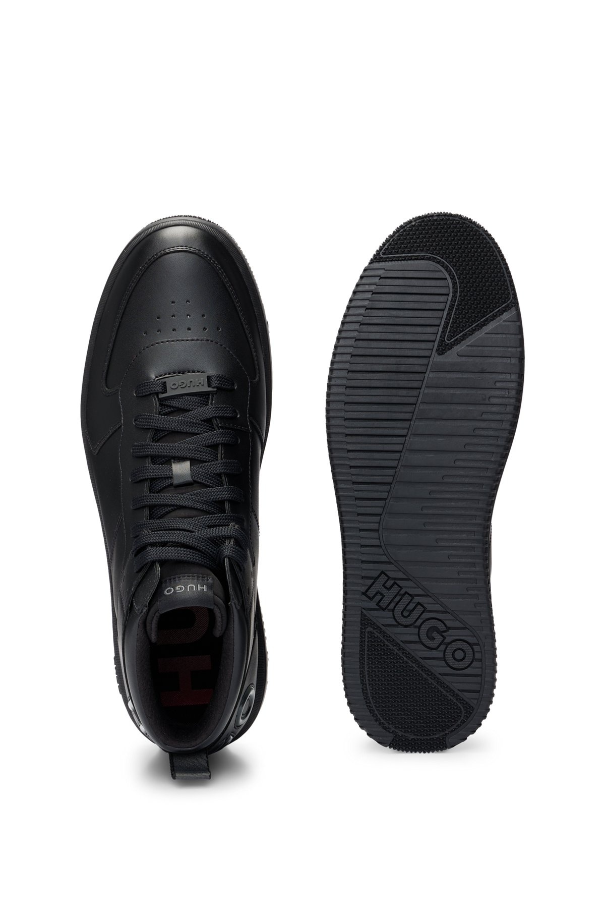 HIGH-TOP TRAINERS WITH BUBBLE BRANDING - 3
