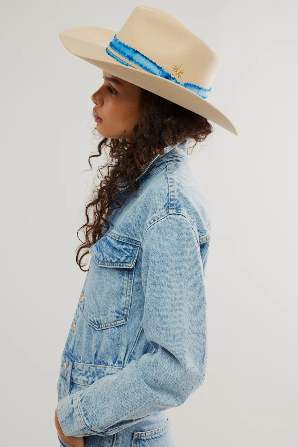Baldwin Embellished Rancher Hat - 1